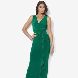 Emerald Green Evening Dress